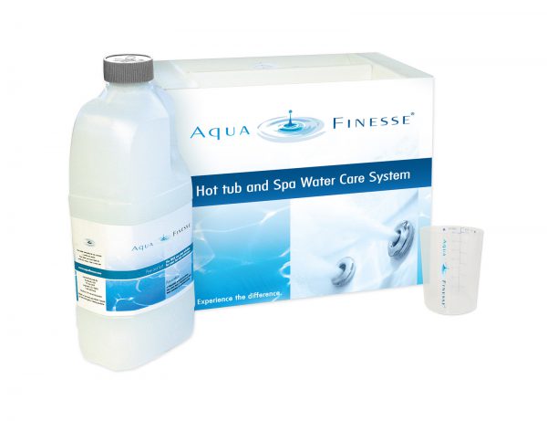 AquaFinesse hot tub water care box