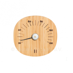 Thermometer sauna bamboe